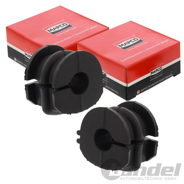 2X Mapco 18Mm Stabilager Hinten Beidseitig Passend FüR Nissan Qashqai-image