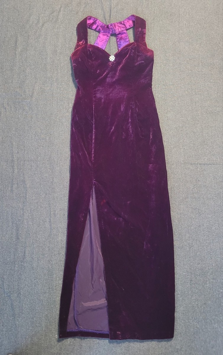 fit and flare summer dresses for women Linger Bias Cut Maxi Dress Purple