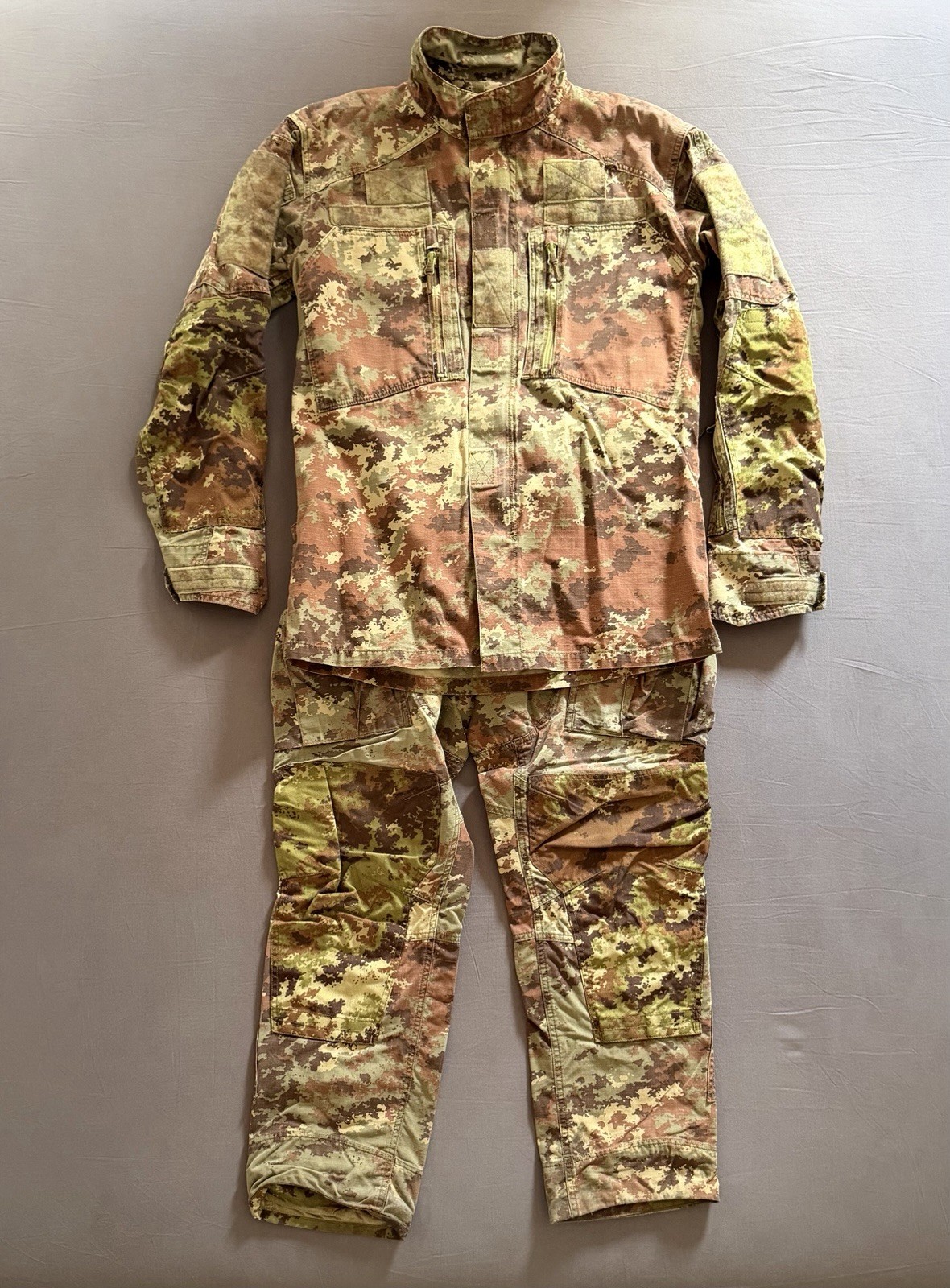 Completo SOD Gear Vegetato EI - set Giacca e Pantaloni con protezioni interne