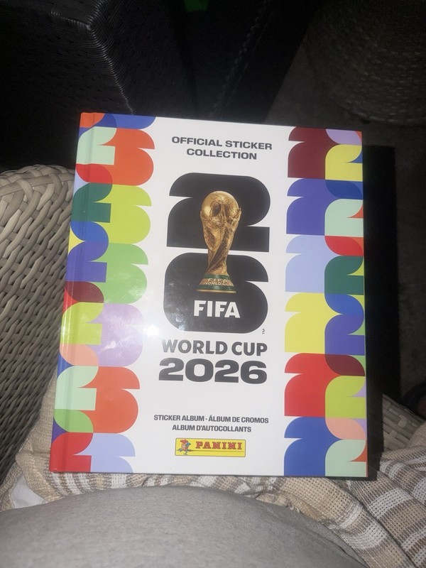 Panini 2025 FIFA Club World Cup Hardcover Sticker Album USA Edition Full