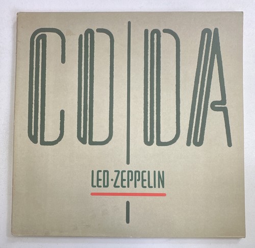 Led Zeppelin - Coda - Vinyl LP Album Record 1982 Swan song German VG+ / VG+ - Picture 2 of 8