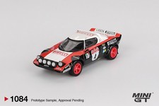 MiniGT Lancia Stratos HF No.4 1978 Rally Sanremo Winner 1:64 Diecast Car 1084-L