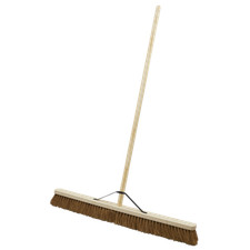 Sealey Broom 36" 900mm Stiff Soft Bristle Sweeper For Indoor & Outdoor BM36S
