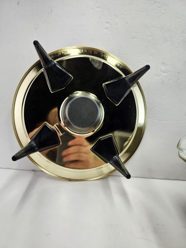 RARE VTG MCM 1961 Promo PYREX ZODIAC 2.5 Qt Serving Dish + Lid + Stand + Box - Picture 17 of 24