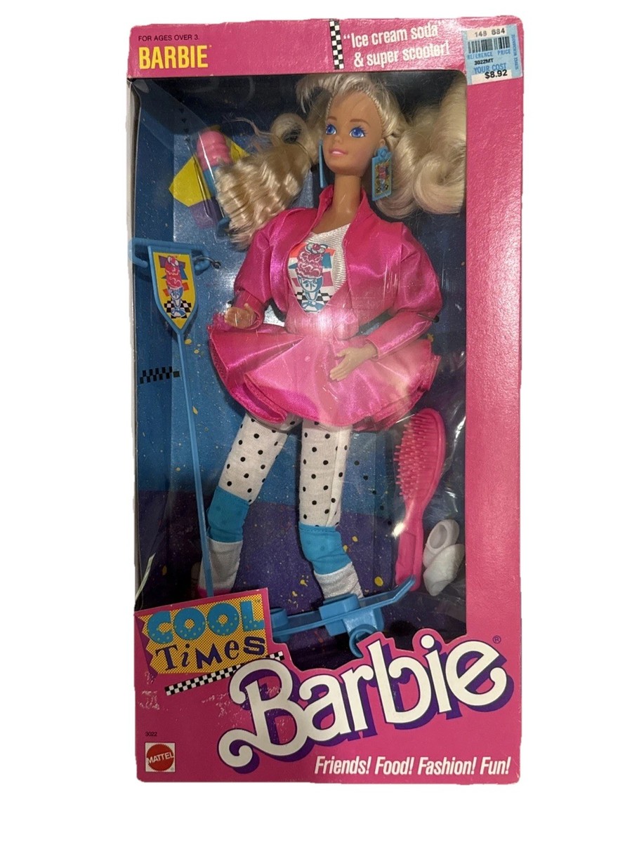 1988 Cool Times Barbie Midge Christie Teresa Ken 3022 3216 3217