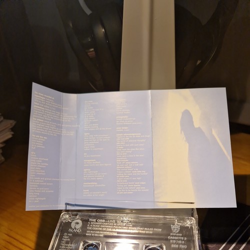 DOUBLE MUSIC CASSETTE ORB - LIVE 93 - Picture 11 of 11