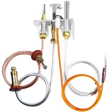 446-510A Natural Gas Pilot Assembly for Heat-N-Glo, Royal Gas Fireplaces, Sta...