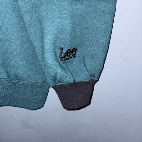 Sudadera deportiva vintage Philadelphia Eagles Kelly Green Lee nueva con etiquetas - Imagen 4 de 6