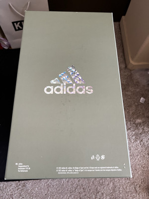 Swarovski x Adidas Predator Edge + FG  Focus Olive Crystal  Mens Size 12
