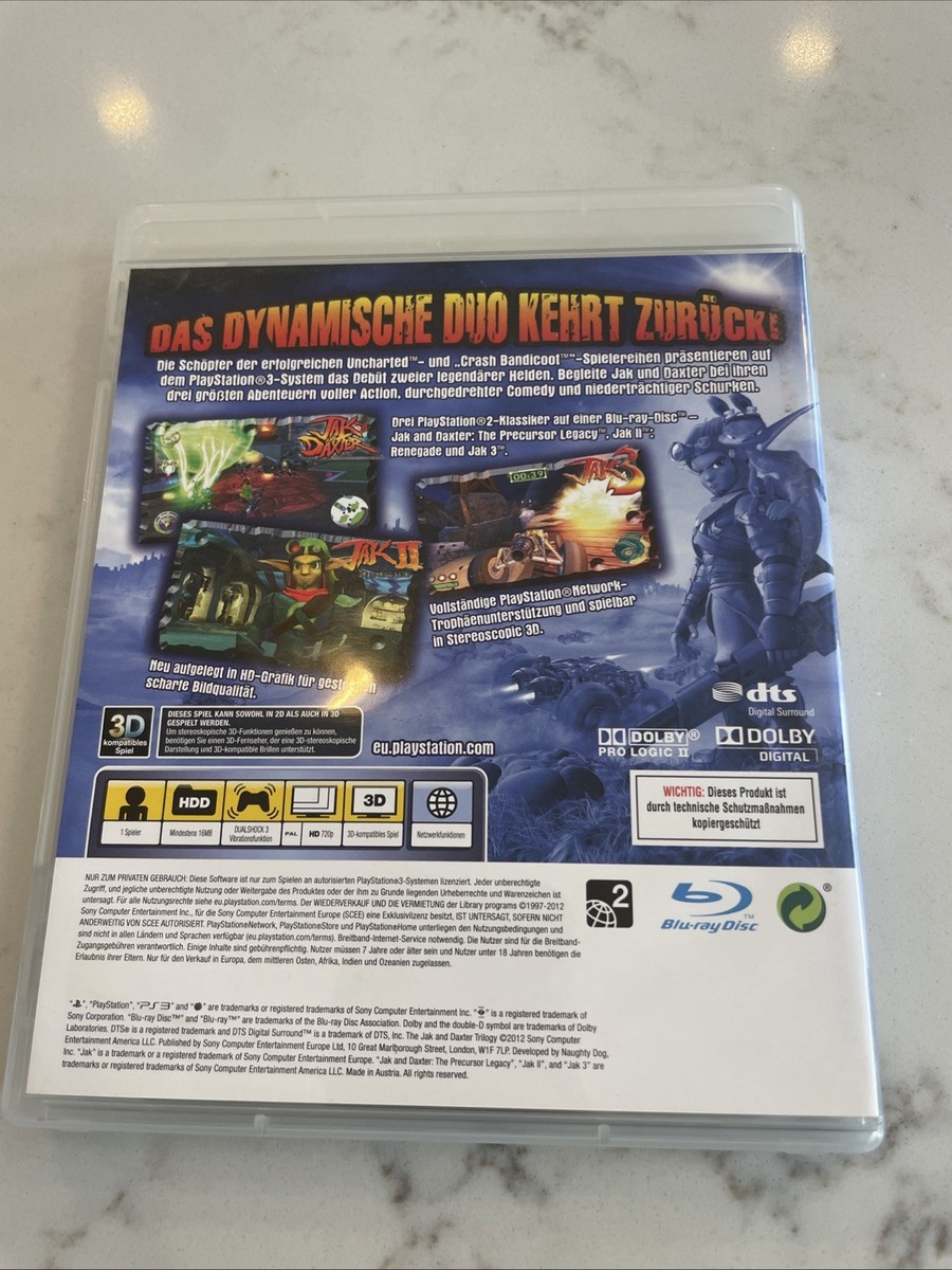 Jak And Dexter Trilogy playstation 3 | eBay