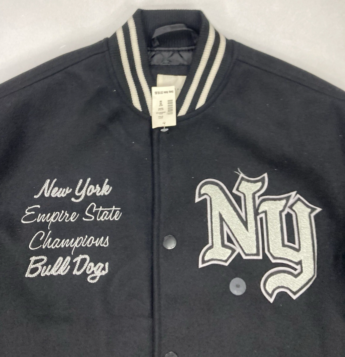 80s Empire NY スタジャン empire(エンパイア) / 80s-90s/スタジャン/L/ナイロン/RED/無地 | 古着