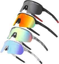 Baseball Cycling Glasses Sports Sunglasses for Men Women Youth Outdoor Softball