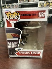Funko Pop! Figura Vinilo Samurai Sword #1763 Hombre Motosierra - *NUEVA en PROTECTOR*