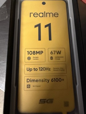 realme 11 5G (Glory Black, 8GB RAM, 256GB Storage)