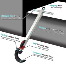 Sink Faucet Wrench Cr V Steel Erosion Resistant Telescoping Basin Wrench With