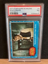1977 Star Wars Scanlens Space Pirate Han Solo #4  (PSA 7 NM)   (Super RARE)