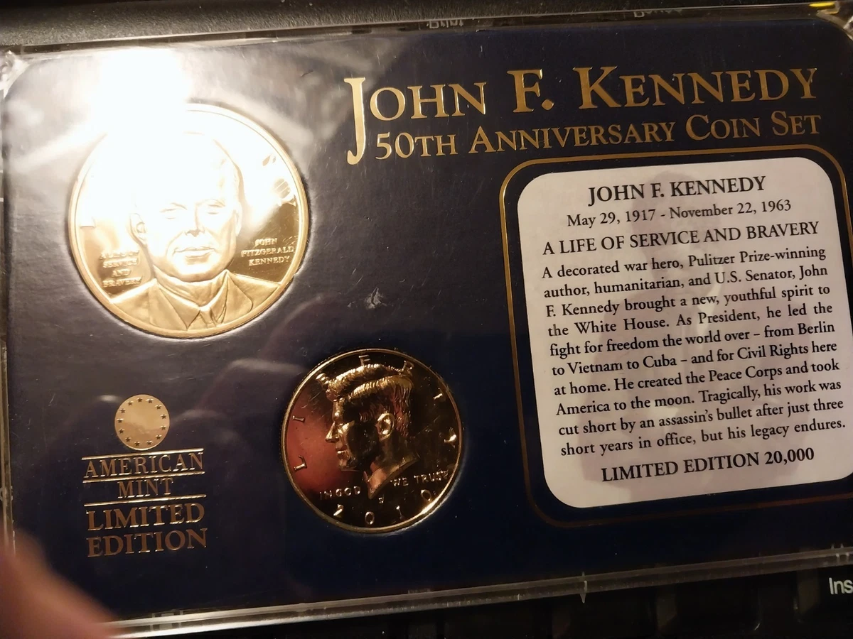John F Kennedy Coin In John F. Kennedy Collectibles 1961-1963 for
