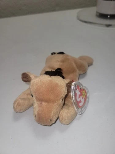 Vintage Collectable Ty Beanie Baby “Derby" the Horse 1995 With Protective Tag