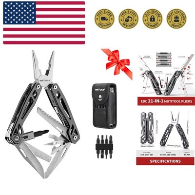 Valentines Day Gifts for Him, 21-in-1 Multitools with Pocket Knife, Stainless...