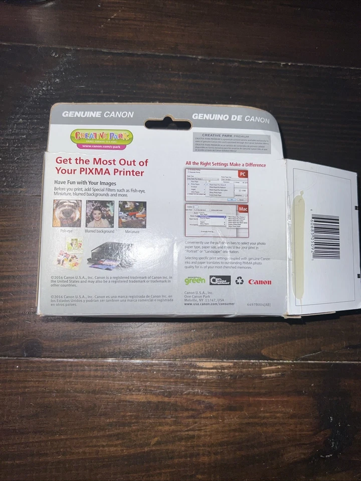 Canon PGI-250/CLI-251 комбинированная упаковка черные голубые пурпурные желтые чернила - Изображение 4 из 4