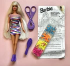 🤍 Barbie 🤍 1997 Vintage Bead Blast Doll & Accessories #18888