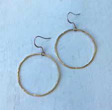 NEW SUNDANCE CHARM HANDMADE EARRINGS ARTISAN STERLING SILVER GOLD PLATED JEWELRY