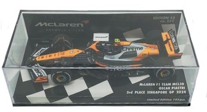 Minichamps McLaren MCL38 Singapore GP 2024 - Lando Norris 1/43 Scale WRONG BOX