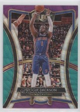 2019-20 Panini Select Premier Level Tri-Color Prizm Reggie Jackson #137 03yj