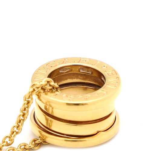 BVLGARI Necklace B-ZERO1 K18YG Gold Pendant K18 750YG 216471 - Picture 5 of 7