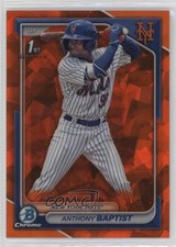 2024 Bowman Sapphire Chrome Prospects Orange /25 Anthony Baptist #BCP-141 0bz
