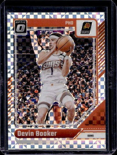 2024-25 Panini Donruss Optic Devin Booker Checkerboard Prizm #11 Suns