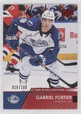 2021-22 Upper Deck AHL Exclusives 16/100 Gabriel Fortier #52 o1h