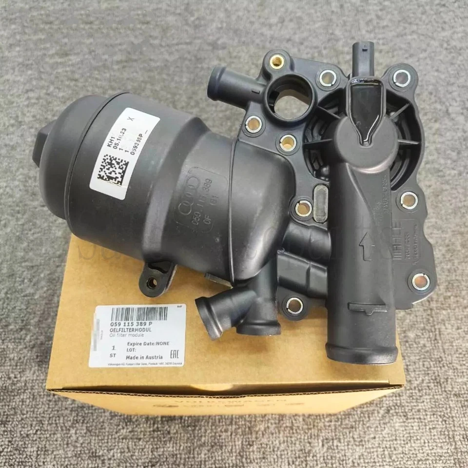 OEM Engine Oil Filter Housing For 13-16 Audi Q5 Q7 A6 A7 Quattro 3.0L 059115389P Foto 2 de 4