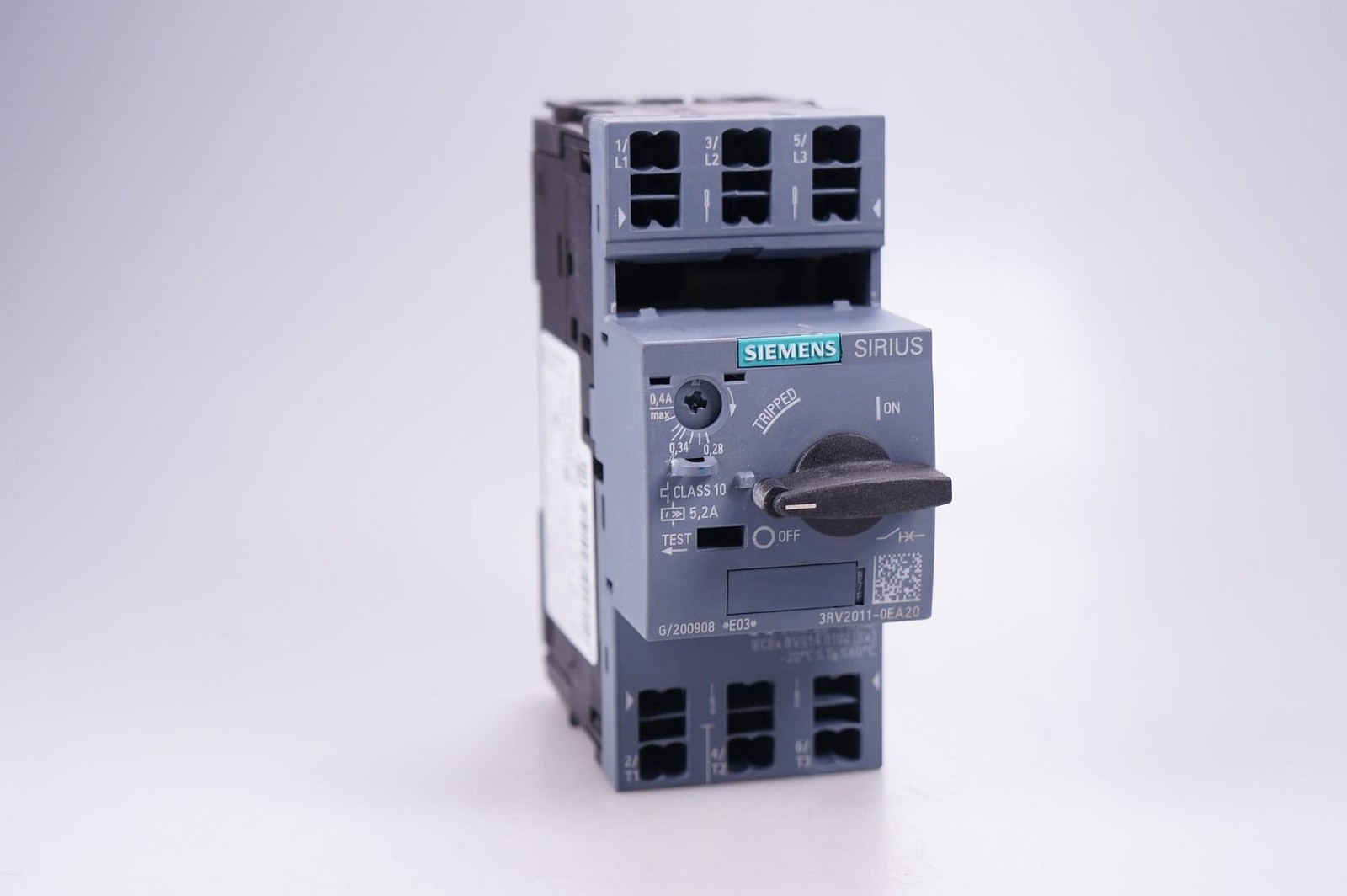 Siemens Sirius 3RV2011-0EA20 0.28...0.4 A Circuit Breaker