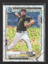 2021 Bowman Chrome Po-Yu Chen #BDC-151 Speckle Refractor