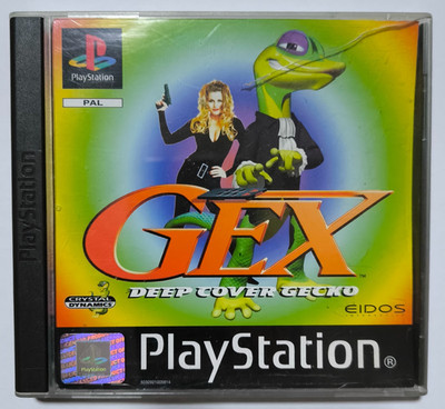 Gex Deep Cover Gecko, PS1 Playstation 1, Guter Zustand