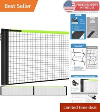 Heavy Duty Pickleball Net Replacement - 22ft Official Size Weather Resistant