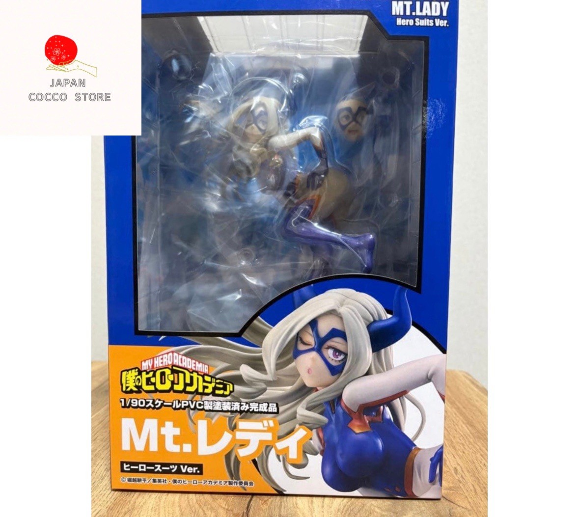 BellFine My Hero Academia Mt. Lady Hero Suit Ver. 1/90 Figure New