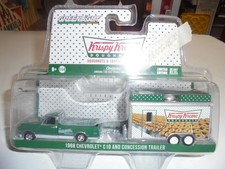 Greenlight 1968 Chevrolet C10 Concession Trailer Krispy Kreme Chase