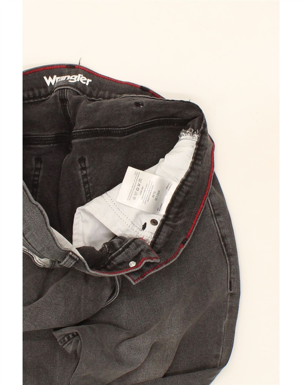 WRANGLER Womens Slim Jeans W32 L28  Grey Cotton DR10 thumbnail 3