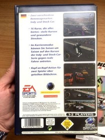 ANDRETTI RACING COMPLET BO&Icirc;TE NOTICE SEGA SATURN PAL Deutsch CIB OVP EA Bon &eacute;tat