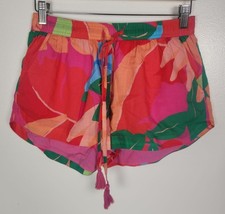 Vineyard Vines Women's Sz. S Colorful Floral Waistband Cotton Shorts