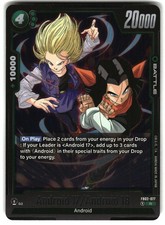 Android 17/Android 18 FB02-077 R Blazing Aura Dragon Ball Super Holo Near Mint