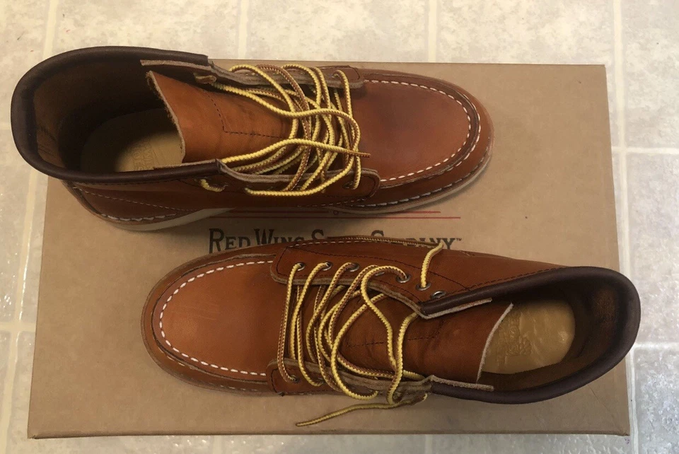 Botas de trabalho femininas Red Wing Moc - Imagem 2 de 4