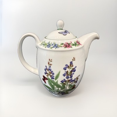 Royal Worcester - Worcester Herbs - Ceramic Coffee Pot With Top
