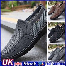 2026 MENS MEMORY FOAM SLIPPERS INDOOR SLIP ON MOCCASINS SHOES PUMPS SIZE✅