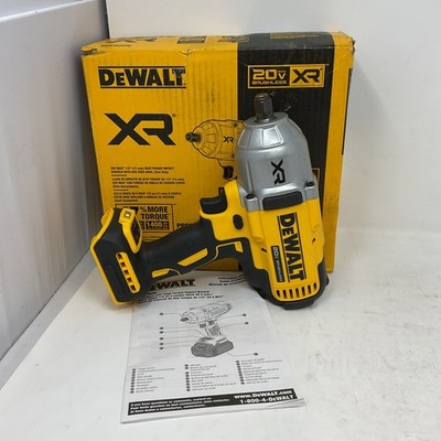 DeWALT 20v Max Brushless XR 1/2'' High Torque Impact Wrench Hog Ring Anvil DCF900