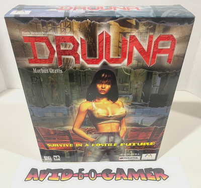 Druuna Morbus Gravis (PC CD) NTSC Big Box Edition New Sealed
