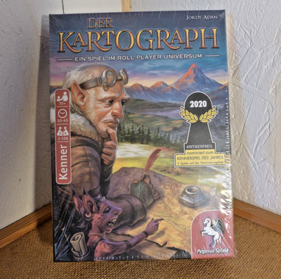 Der Kartograph Rollenspiel Geselschaftsspiel nom. Kennerspiel d. Jahres 2020 NEU