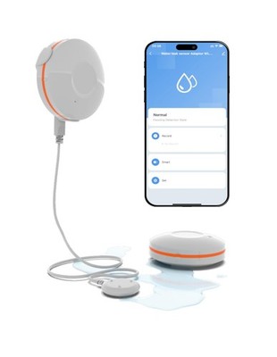 Smart Water Leak Detector (Gateway Not Included) - ZigBee 3.0 Sensor for Tuya...